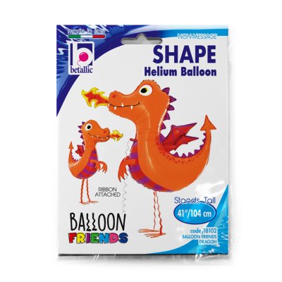 Walking Dragon (104cm,41") foil balloon - 18102-P.jpg