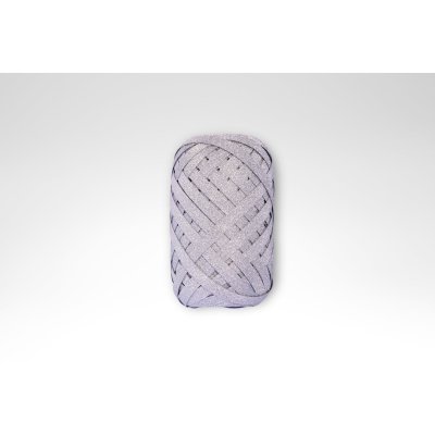 Ribbon VA 5mmx20m - glittery silver
