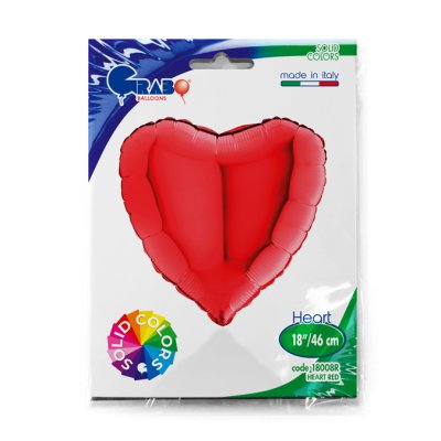 Heart - red (46cm,18") foil balloon - 18008R-P-Packaged.jpg