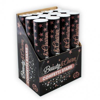 Confetti Cannon Rosegold star 30 cm - kp-rg30 2.png