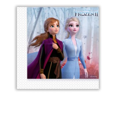 Paper napkins Disney Frozen 2 33x33cm / 20 pcs