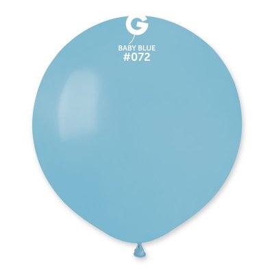 Balloons 48cm/19" #072 Pastel  Baby Blue (25pcs) - 72.jpg