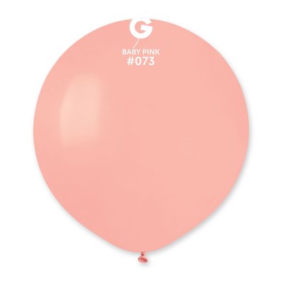 Balloons 48cm/19" #073 Pastel  Baby Pink (25pcs) - 73.jpg