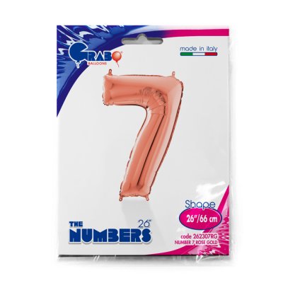 Number 7 Rosegold (66cm, 26") foil balloon - 262307RG-P-Packaged.jpg
