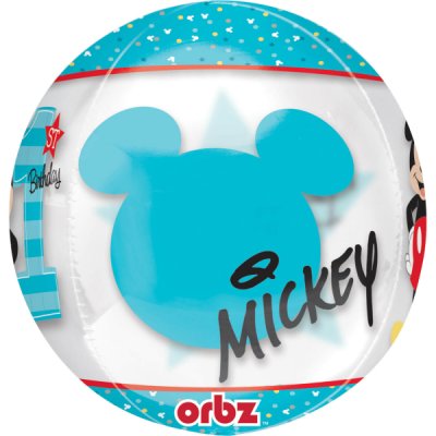 Ball - Mickey's 1st birthday 38x40cm - foil balloon - 4273353-3434601_1-2-3-600.jpg