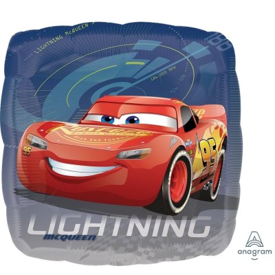 Square - cars 3 flash McQueen 43cm - foil balloon