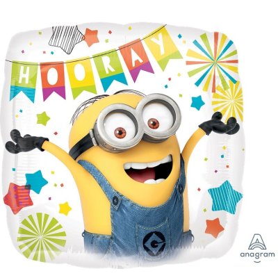 Foil balloon square - Mimoni 43cm