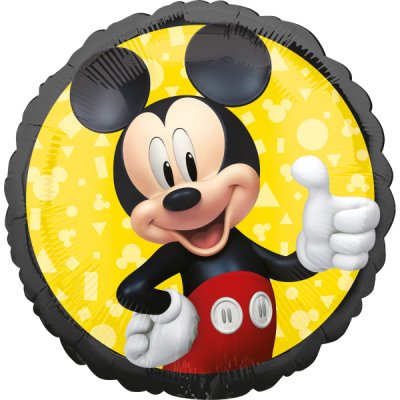 Foil balloon round - Mickey Mouse 18"