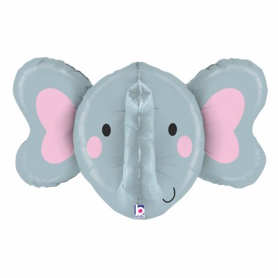 Elephant head 3D 34 \