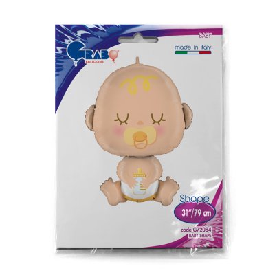 Child (58cm,23") foil balloon - G72084-P-Packaged.jpg
