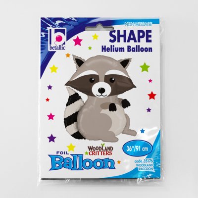 Raccoon (76cm,30") foil balloon - 35176.jpg