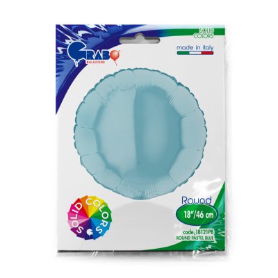 Circle - light blue (46cm,18") foil balloon - 18121PB-P-Packaged.jpg