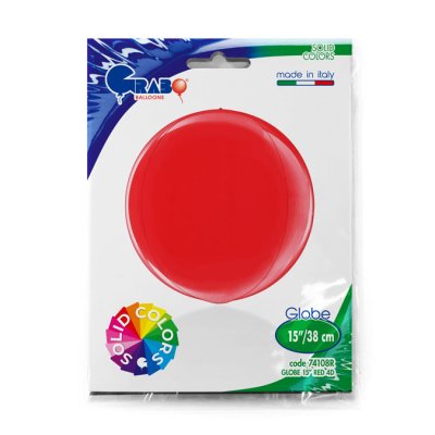 Globe - Red 4D (38cm,15") foil balloon - 74108R-P-Packaged.jpg