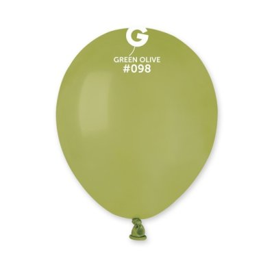 Balloons 13cm/5" #098 Pastel Olive (100pcs) - a50 98.jpg