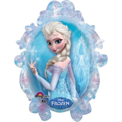 Mirror - Elsa and Anna 63 x 78 cm - foil balloon NB