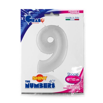 Number 9 White (120cm,40") foil balloon - 939WWh-P-Packaged.jpg
