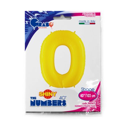 Number 0 Yellow (102cm,40") foil balloon - 940WY-P-Packaged.jpg