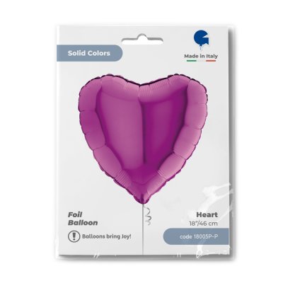 Heart - purple (46cm,18") foil balloon - 18005P-P-Packaged-1.jpg