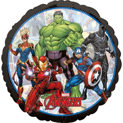 Foil balloon round - Avengers (MARVEL) 18"