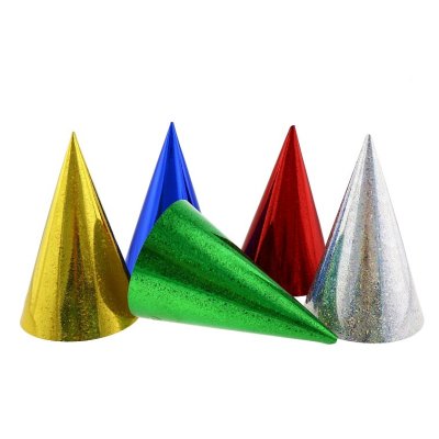 Hat - Metallic mix, 3pcs