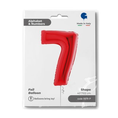 Number 7 Red (102cm,40") foil balloon - 087R-P-Packaged-1.jpg