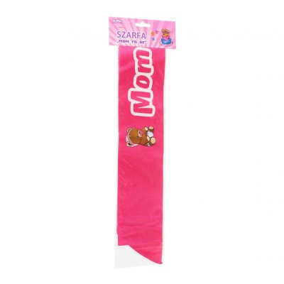 Sash - Mom to be - Pink with bears - 36660.png