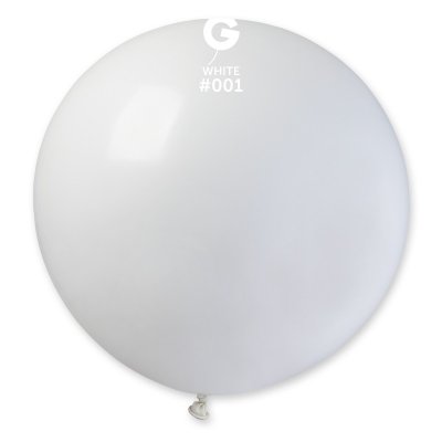 Balloon G30 #001 Pastel White (80cm, 31") - white.jpg