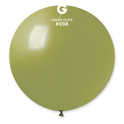 Balloon G30 #098 Pastel Olive (80cm, 31") - green-olive.jpg