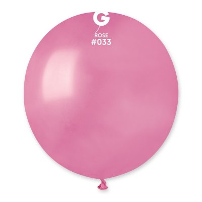 Balloons 48cm/19" #033 Metallic Rose (25pc) - rose.jpg