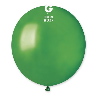 Balloons 48cm/19" #037 Metallic green (50pcs) - GM150 37.jpg