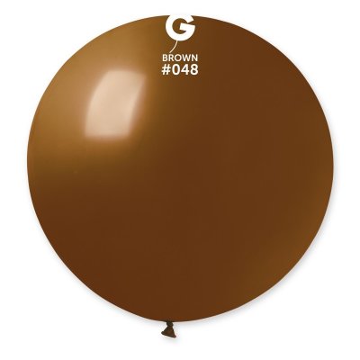 Balloon G220 #048 Pastel Brown (80cm/31") - g220 48.jpg