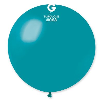 Balloon 80cm/31 " #068 turquoise - g220 68.jpg