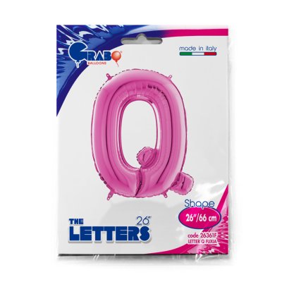 Letter Q Pink (66cm,26") foil balloon) - 26361F-P-Packaged.jpg