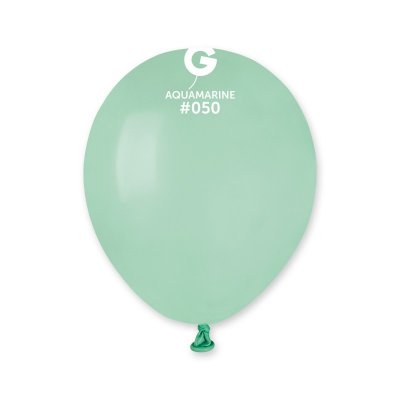 Balloons 13cm/5" #050 Pastel Aquamarine (100pcs) - aquamarine.jpg
