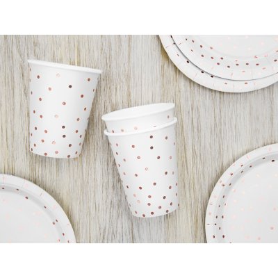 EKO paper cups - White with pink dots 6 pcs/220 ml - big_KPP53-008-EU3_03_S.jpg