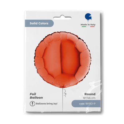Circle - orange (46cm,18") foil balloon - 18115O-P-Packaged-1.jpg