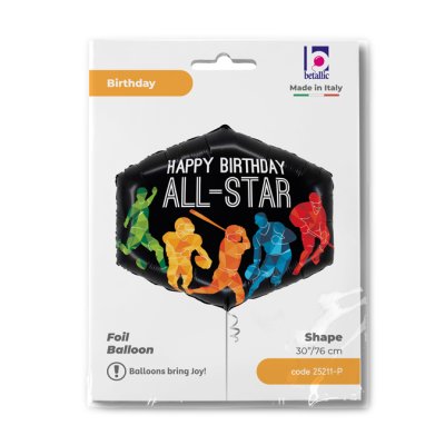 Sports HB (76cm,30") foil balloon - 25211-P-Packaged.jpg