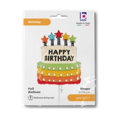 Cake candles with stars HB (66cm,26") foil balloon - 25212-P-Packaged.jpg