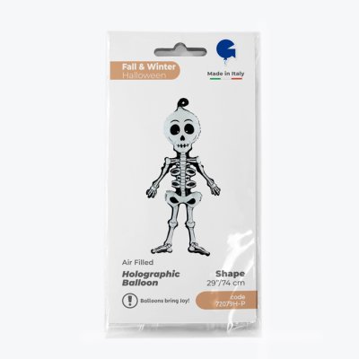 Skeleton (56cm,22") foil balloon - 72079H-P-Packaged-1.jpg