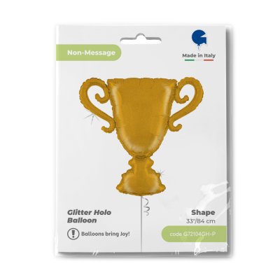 Gold cup (84cm,33") foil balloon - G72104GH-P-Packaged.jpg