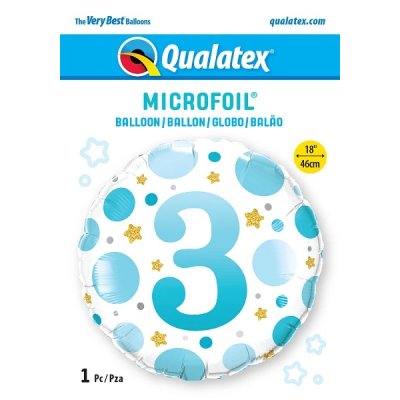 18" balloon - stars number 3 - 23109 b.jpg