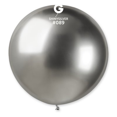 Balloon GB30 #089 Shiny Silver (80cm, 31") - shiny-silver.jpg