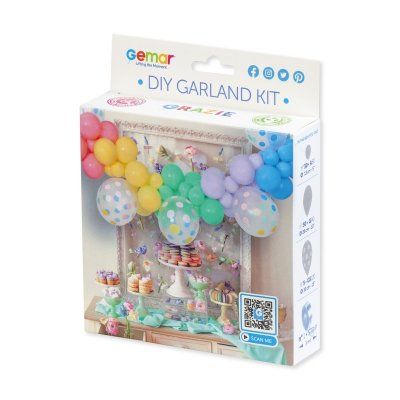 Balloon garland of macaroons and polka dots - diy-garland-kit-macaron 2.jpg