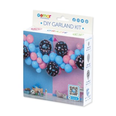 Balloon garland revealing the gender of the baby - diy-garland-kit-gender-reveal 2.jpg