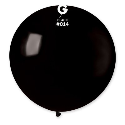 Balloon G30 #014 Pastel Black (80cm, 31") - black.jpg