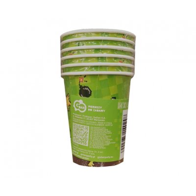 Paper cups "Game on" 270ml, 6pcs - 40209.png