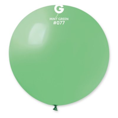Balloon G30 #077 Pastel Mint Green (80cm, 31") - mint-green.jpg