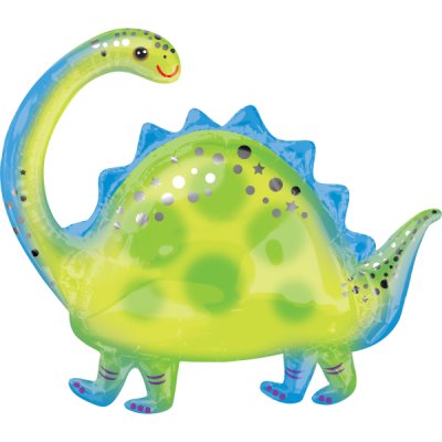 Brontosaurus 81x68cm foil balloon