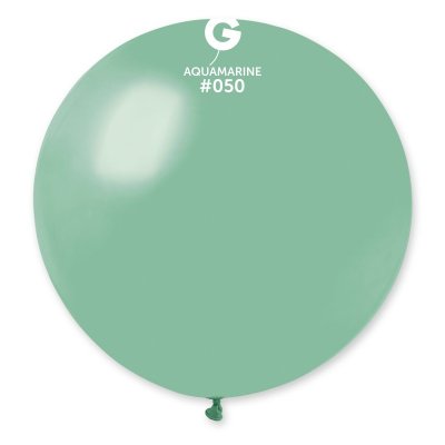 Balloon G40 #050 aquamarine (100cm, 40") - aquamarine.jpg