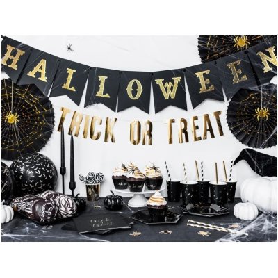 Hanging banner \ - 1Banner Halloween black 20x175 cm - Internet shop PartyDeco.jpg